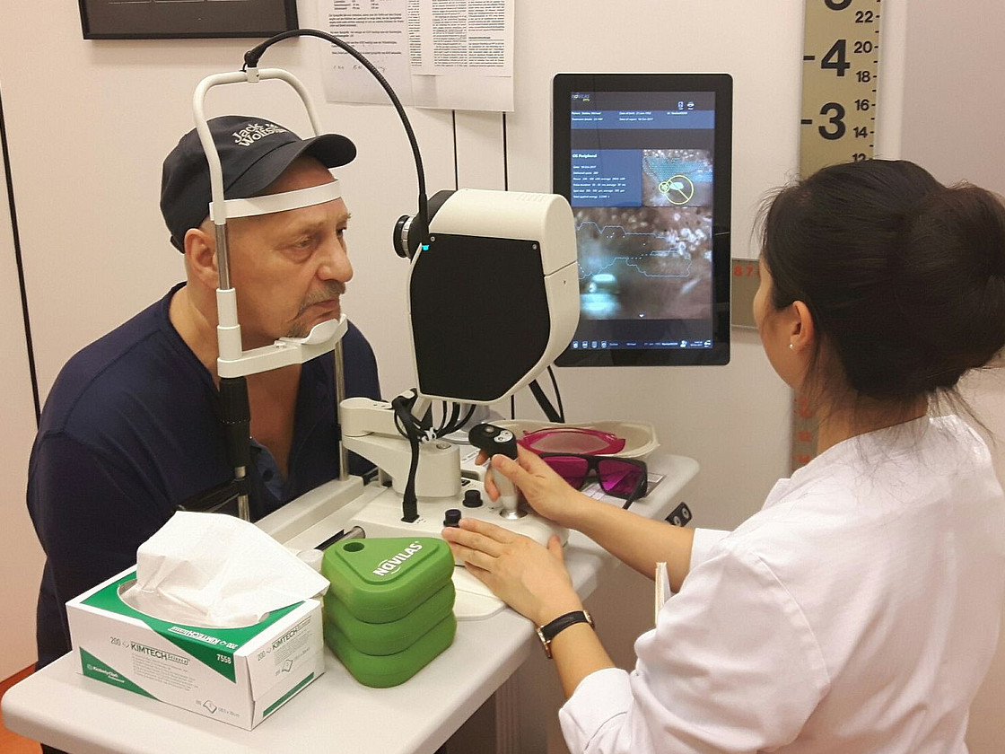 Foto Navilas Laser Patienten Statement Experiences of a Navilas retina laser patient