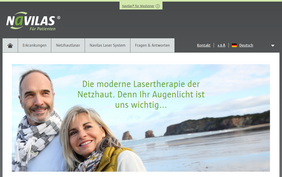Navilas-Patientenwebsite www.navilas.de www.navilas.de Patientenwebsite navigierte Lasertherapie der Netzhaut